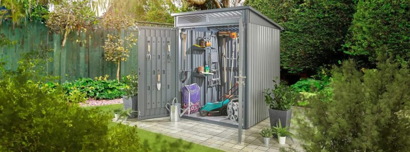 metal outdoor storage