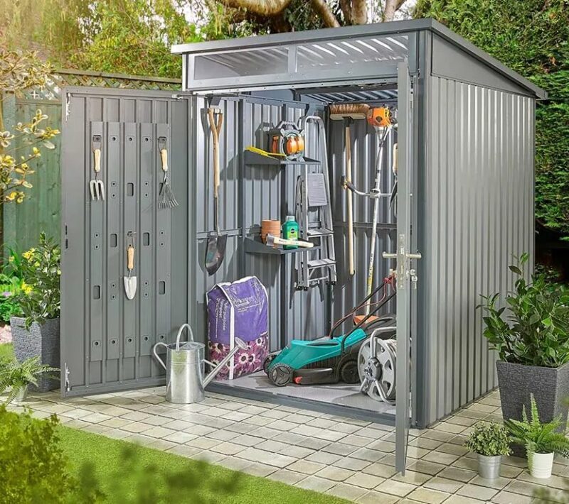 metal outdoor storage