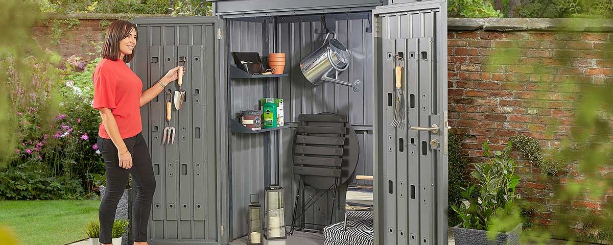 metal garden shed