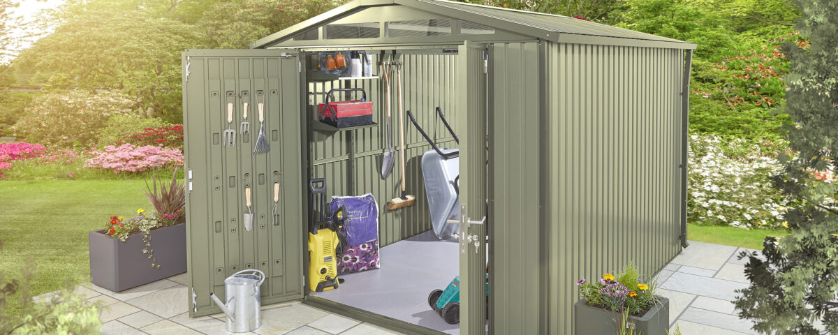 metal garden sheds