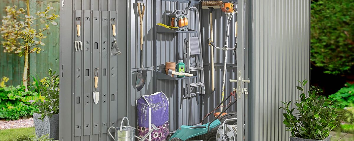 metal outdoor storage