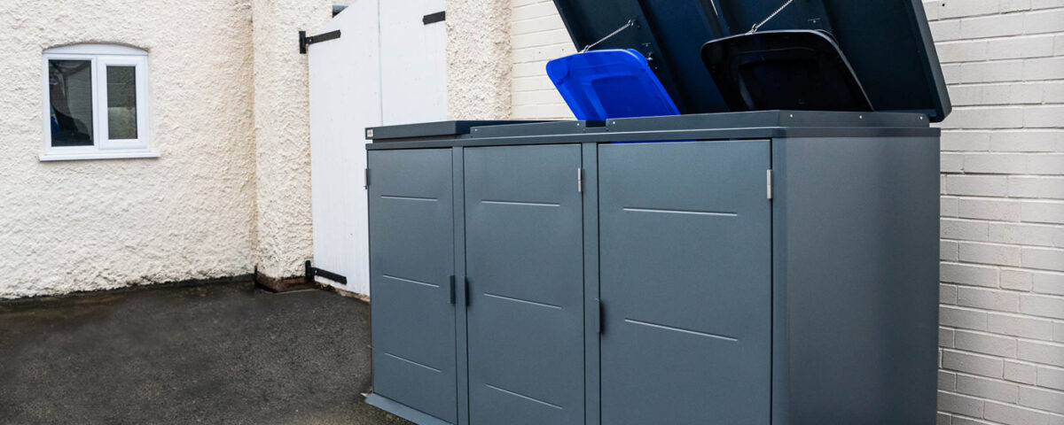 Whiston Metal Wheelie Bin Store