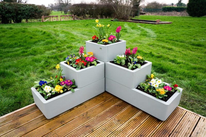 HEX Metal Planters